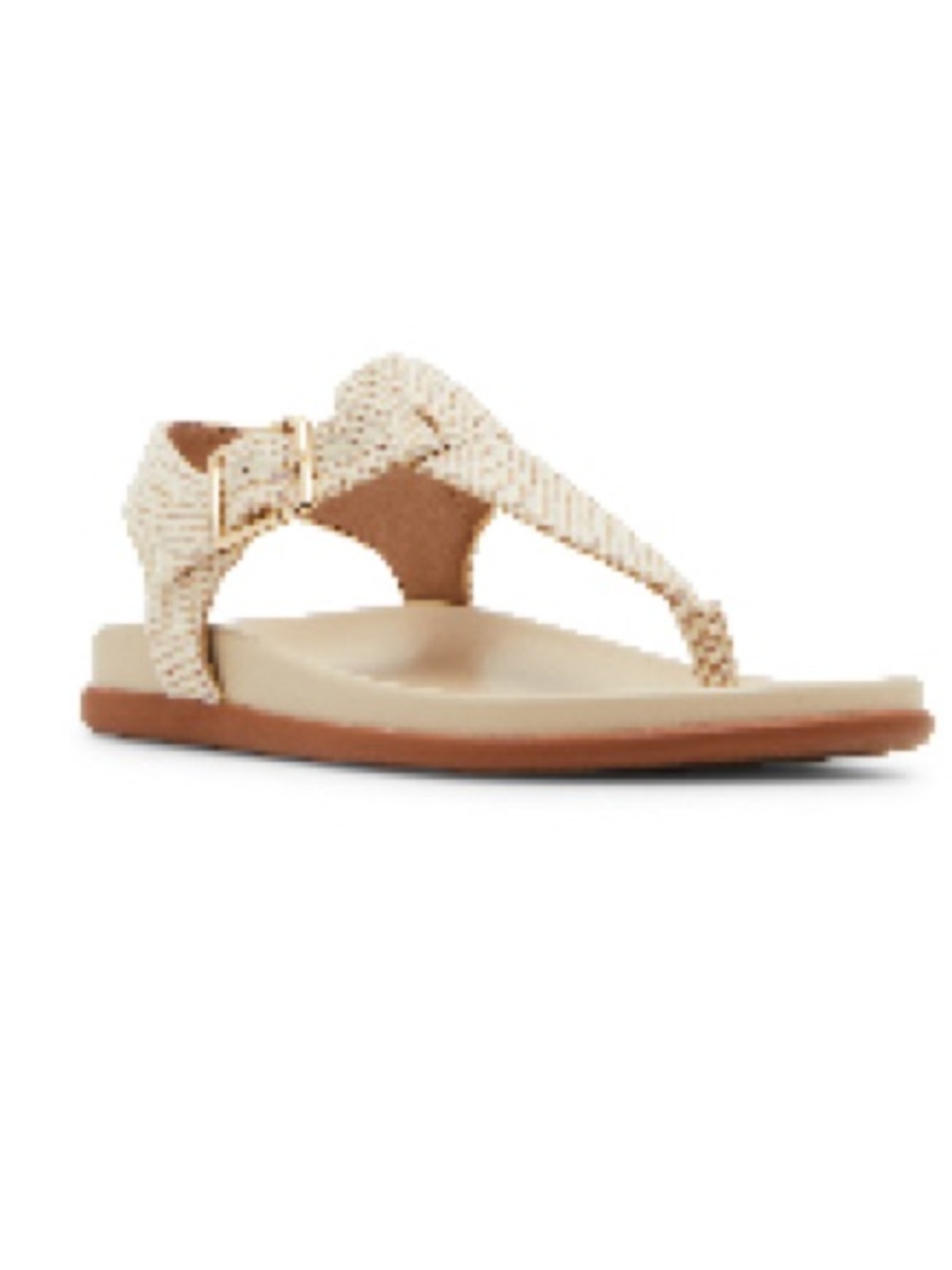 NWOB Blondo Niomi Ankle Strap Sandal In Natural Raffia Never Worn SZ 9 So Cute